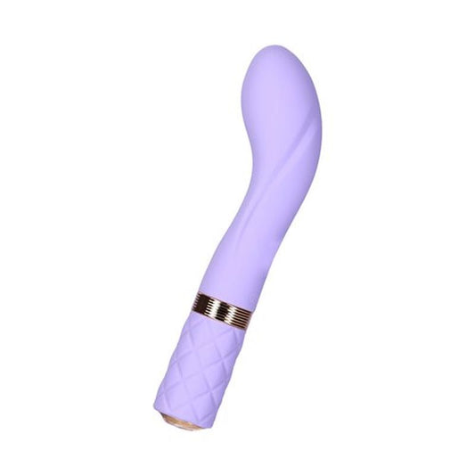 Pillow Talk Special Edition Sassy G Spot Massager w Swarovski Crystal Purple