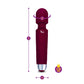 Viben Tempest Travel Wand Massager Vibrator Ruby