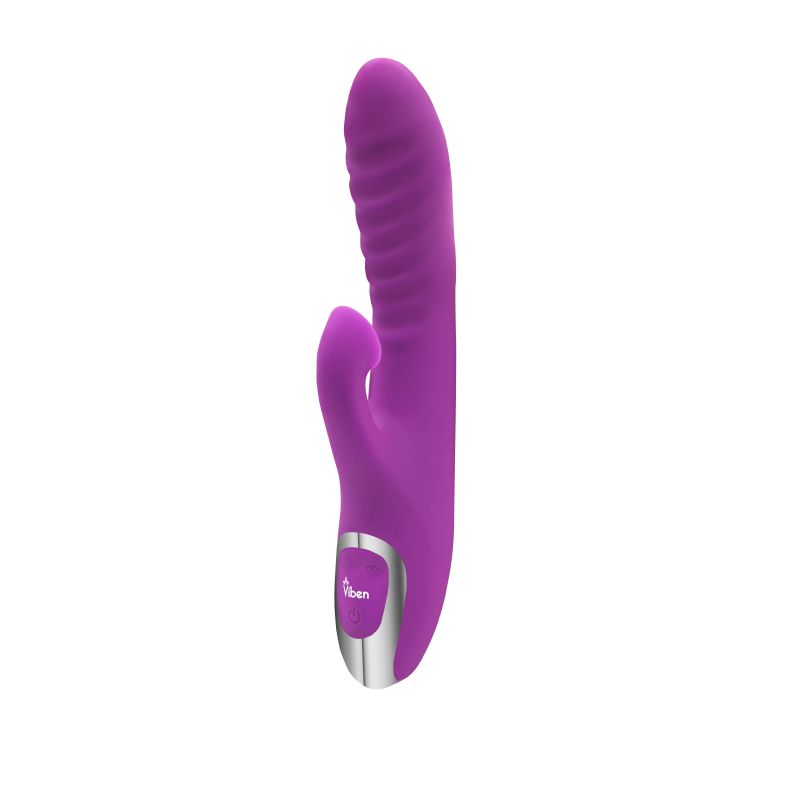 Viben Frenzy Suction Rabbit Vibe Vibrator Berry