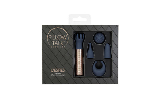 Pillow Talk | Secrets Desires 6 Piece Massager Set