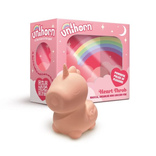 CreativeC | Unihorn Heart Throb Vibe - Discreet Mini Unicorn Vibrator