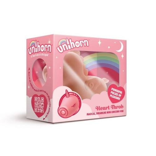 CreativeC | Unihorn Heart Throb Vibe - Discreet Mini Unicorn Vibrator