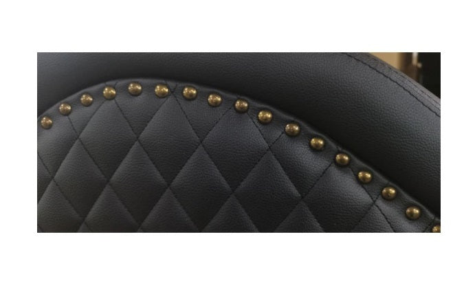 Daytona | Kama Sutra Chaise Love Lounge Studded and Quilted Black