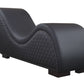 Daytona | Kama Sutra Chaise Love Lounge Studded and Quilted Black