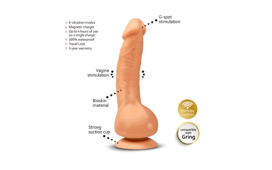 Gvibe | Greal MINI Flesh w Suction Cup