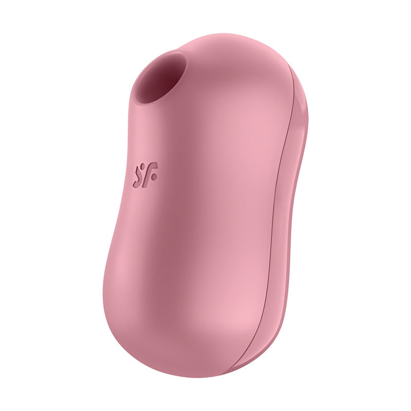 Satisfyer Cotton Candy USB Recharge Air Pulsation Clitoral Stimulator Light Red