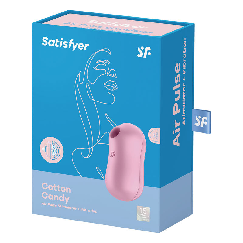 Satisfyer Cotton Candy USB Recharge Air Pulsation Clitoral Stimulator Lilac