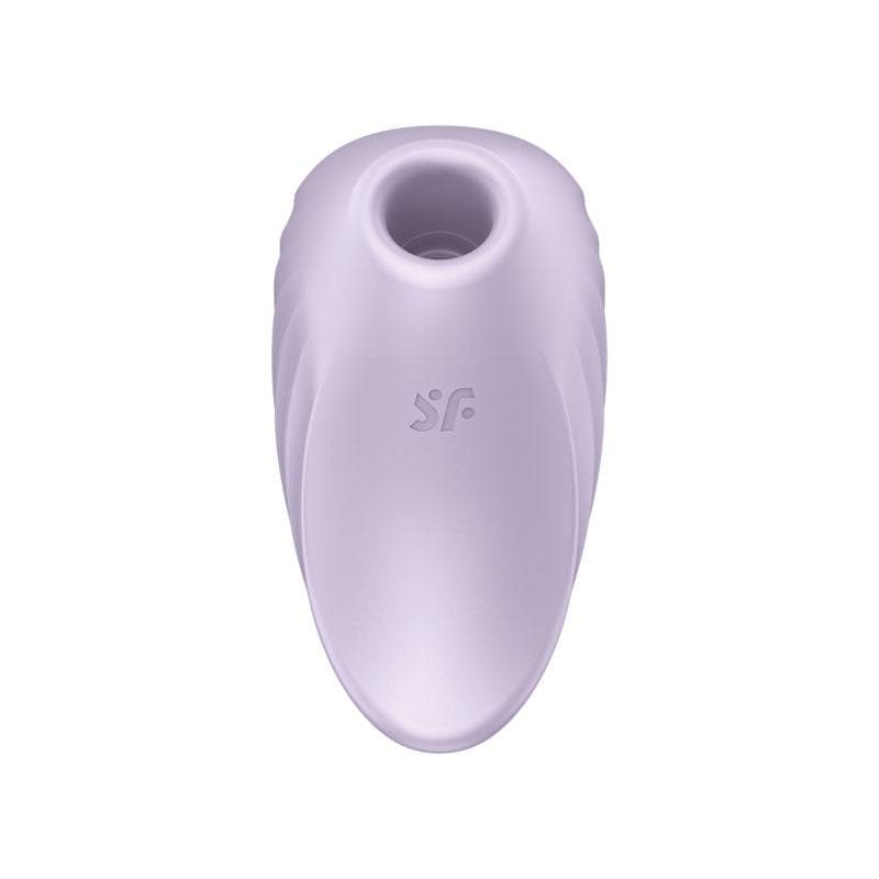 Satisfyer Pearl Diver USB Rechargeable Air Pulsation Clitoral Stimulator Violet