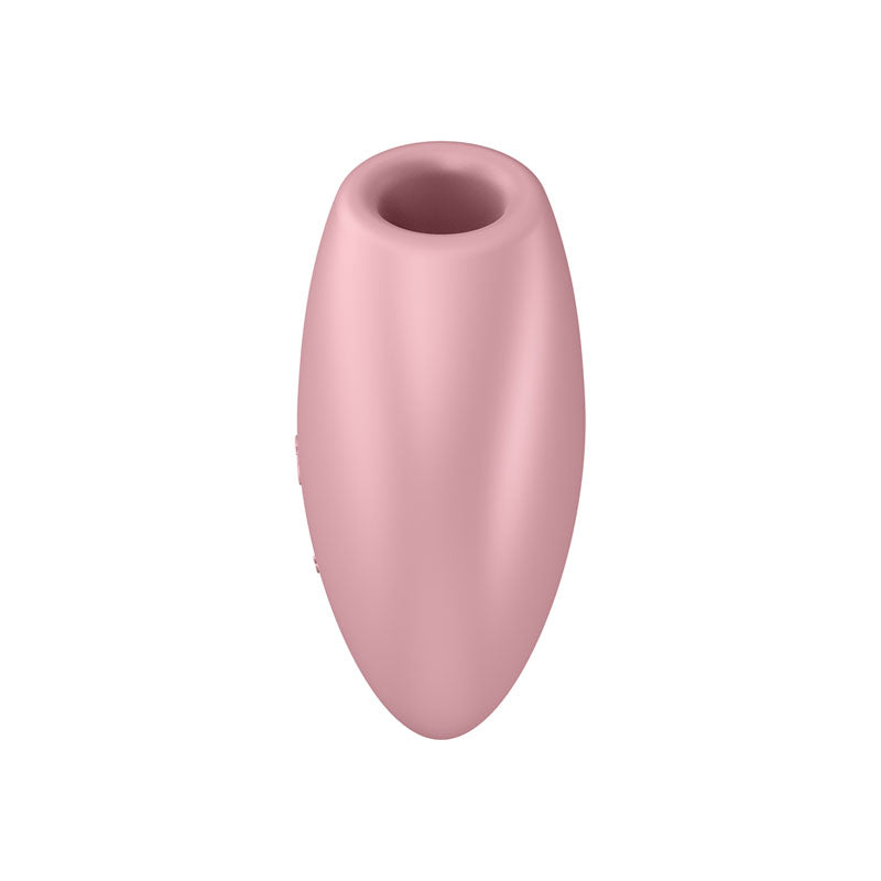 Satisfyer Cutie Heart USB Recharge Air Pulsation Clitoral Stimulator Light Red