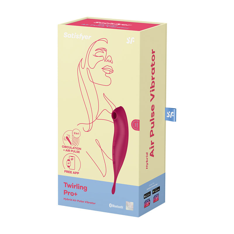 Satisfyer Twirling Pro+ - Dark Red