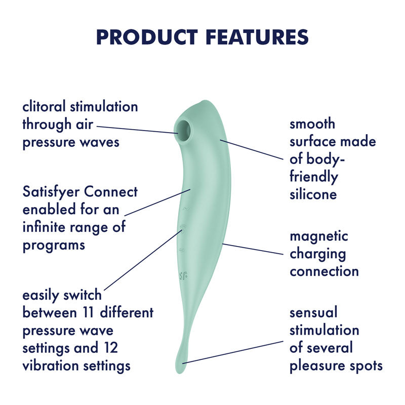 Satisfyer Twirling Pro+ - Mint