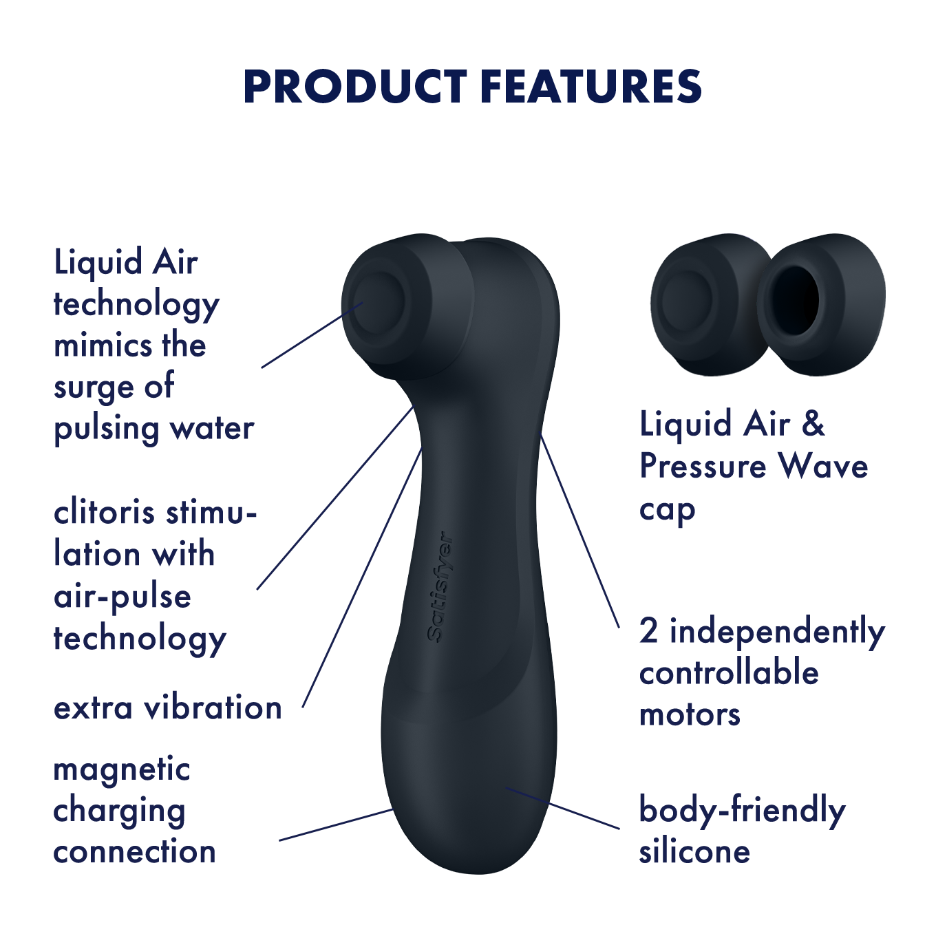 Satisfyer Pro 2 Generation 3 - Dark Grey