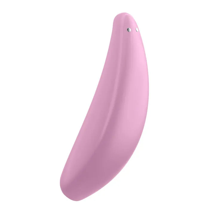 Satisfyer Curvy 3+ App Control USB Recharge Clitoral Stimulator w Vibration Pink