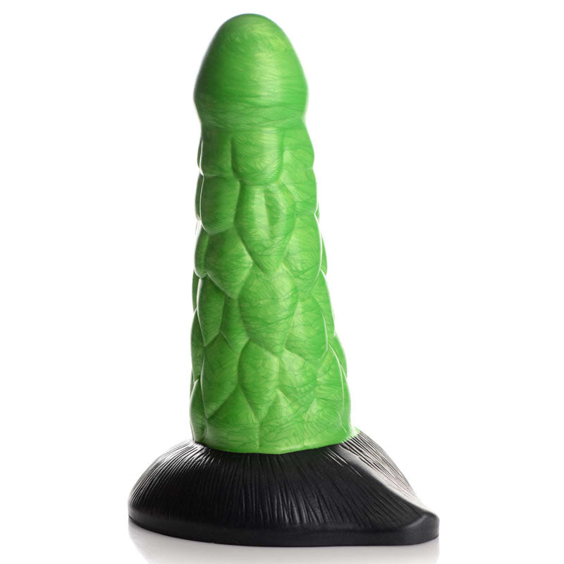 Creature Cocks Radioactive Reptile Thick Scaly Silicone Dildo