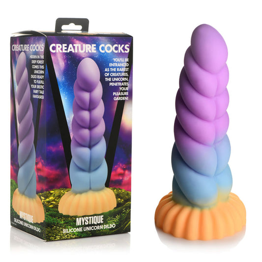 Creature Cocks Mystique Silicone Unicorn Dildo