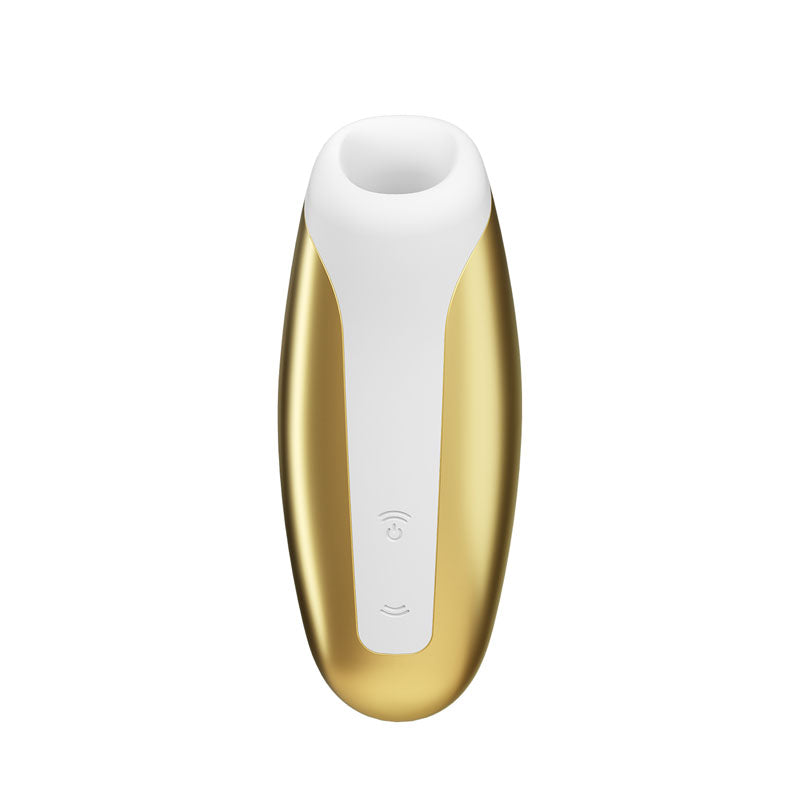 Satisfyer Love Breeze USB Recharge Clitoral Stimulator & Vibration - Yellow