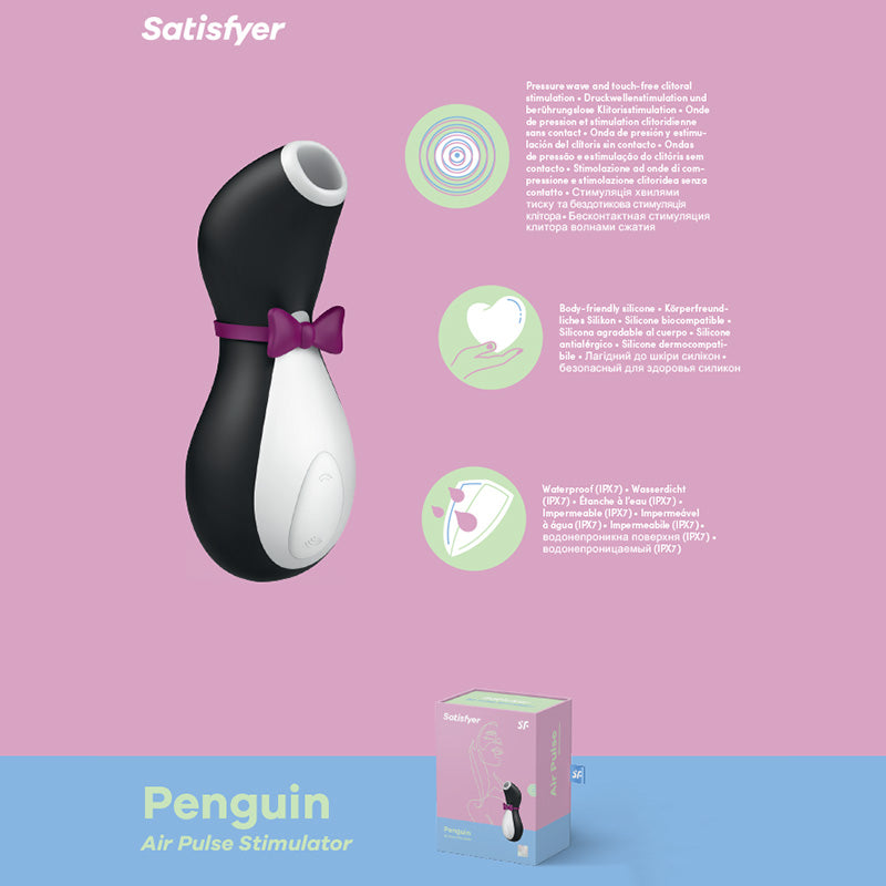 Satisfyer Penguin Touch-Free USB Rechargeable Clitoral Stimulator