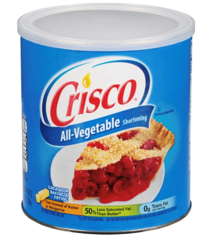 Crisco All-Vegetable Shortening Canister 48oz/1.36kg